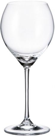 Набор бокалов для вина Crystalite Bohemia Carduelis/Cicilia, 390 мл, 6 шт