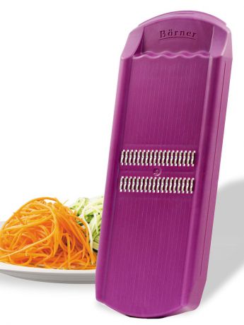 Овощерезка Borner "Роко" (корейская морковь) модель Тренд, цвет: сиреневый