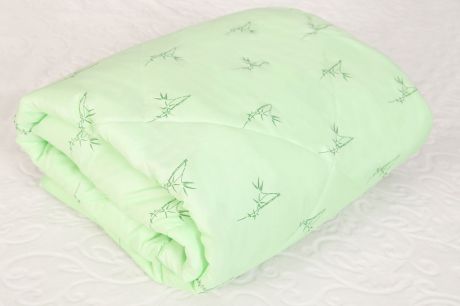 Одеяло Спаленка Одеяло Бамбук Эконом 1,5-спальное, О-Бамбук-Эко-1.5/салатовый, светло-зеленый