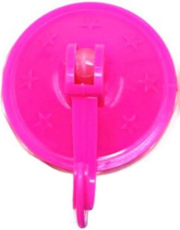 Крючок вакуумный 55 мм, цвет розовый, Fidget Go