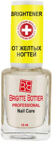 Brigitte Bottier лечебное средство для ногтей (03) Восстанавливающий Лак от Желтых Ногтей Nail Brightener 12мл
