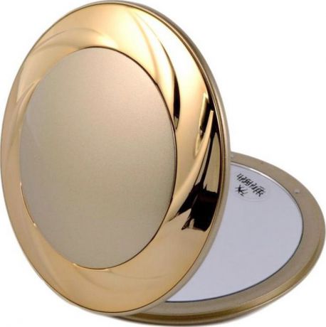 Зеркало косметическое Weisen настольное, с 7-кратным увеличением, T-1933, золотой