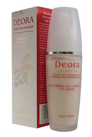 Крем вокруг глаз Deora Cosmetics, увлажняющий и корректирующий, 35 мл