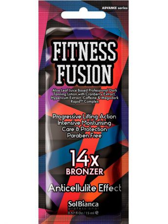 Крем для загара в солярии SOLBIANCA “Fitness Fusion”14х bronzer