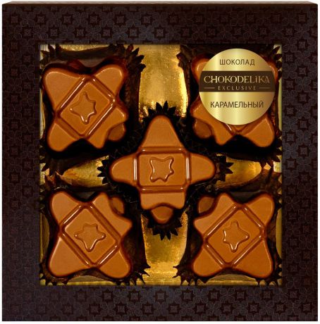 Шоколад вкусовой Карамельный Chokodelika, 60 г