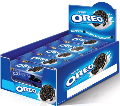 Oreo печенье, 12 шт х 38 г