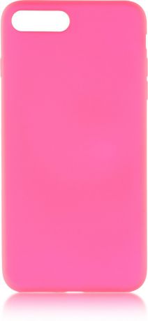 Чехол Brosco Colourful для Apple iPhone 8 Plus, розовый