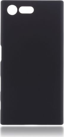 Чехол Brosco Soft-Touch для Sony Xperia X Compact, черный