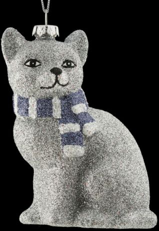 Игрушка елочная Erich Krause "Decor Снежная кошка", 10 см