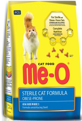 Корм сухой PCG "Ме-О" для кастрированных кошек и котов, 7 кг. 133