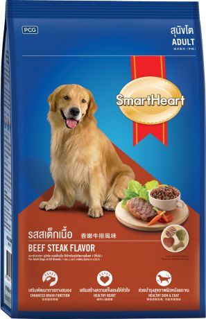 Корм сухой для собак PCG "СмартХарт", стэйк из говядины, 18 кг