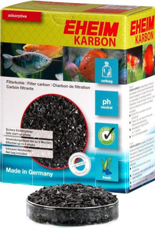 Наполнитель для фильтра Eheim "Karbon", активированный уголь в сетчатом мешочке. 2501401