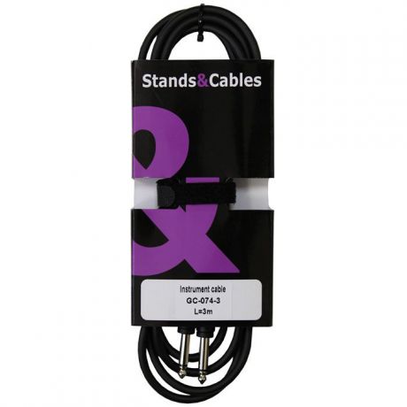 Stands&Cables GC-074-3 кабель распаянный инструментальный, 3 м