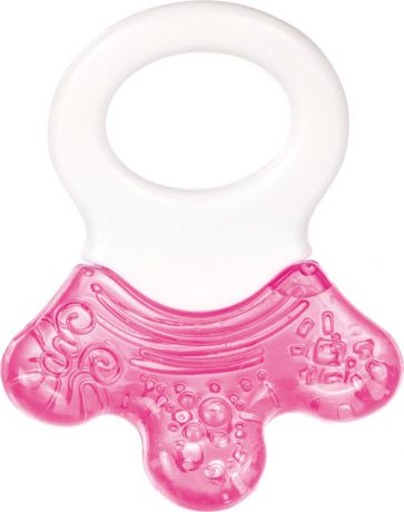 Canpol Babies Прорезыватель-погремушка Лапка цвет розовый