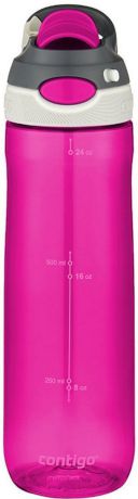 Бутылка для воды Contigo "Autospout Chug", цвет: розовый, 720 мл. contigo0762