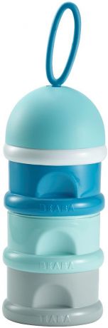Beaba Контейнер для детской смеси цвет серый голубой синий