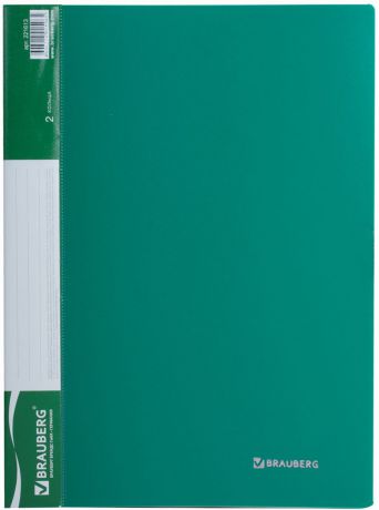 Brauberg Папка Стандарт цвет зеленый 221613