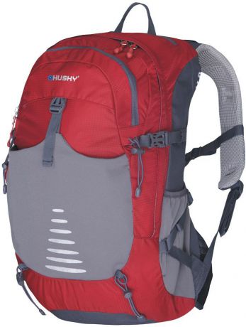 Рюкзак туристический Husky "Skid 30", цвет: красный, 30 л