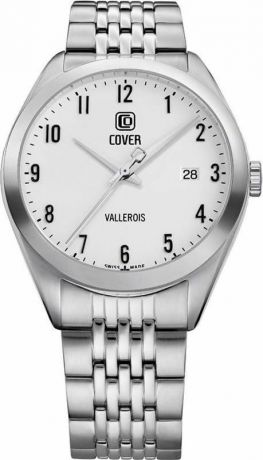 Наручные часы мужские "Cover", цвет: белый. 162.03