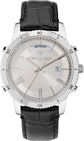 Часы наручные женские "Trussardi", цвет: черный. R2451117003