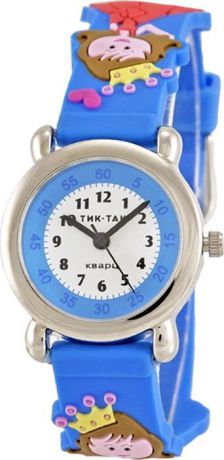 Часы наручные детские Тик-Так "Фея", цвет: голубой. 112-2