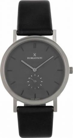 Часы наручные мужские Romanson, цвет: черный. DL9782HMW(BK)