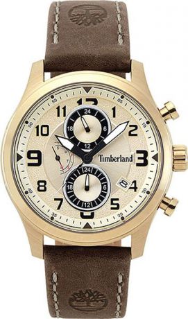 Часы наручные мужские Timberland, цвет: темно-коричневый. TBL.15357JSK/07