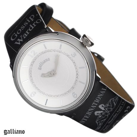 Часы женские наручные "Galliano", цвет: черный, серебристый. R2551100503