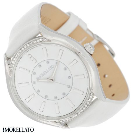 Часы женские наручные "Morellato", цвет: белый, серебристый. R0151104501