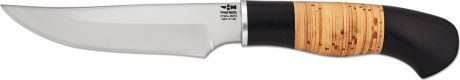 Нож охотничий Ножемир "Жиган", цвет: бежевый, темно-коричневый, длина клинка 13,2 см