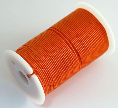 Шнур полиамидный Solaris "S6301", на катушке, цвет: оранжевый, 1,2 мм х 70 м