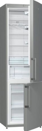 Холодильник Gorenje NRK6201GHX, двухкамерный, нержавеющая сталь