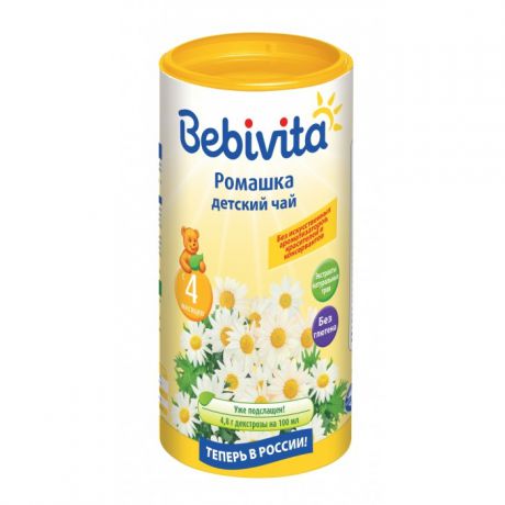Чай детский Bebivita «Ромашка» с 4 мес. 200 г.