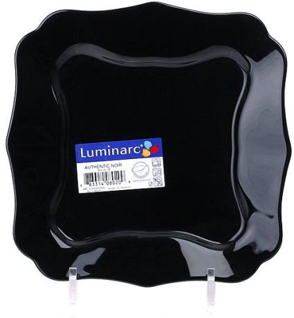 Luminarc десертная Authentic Black 20.5 см