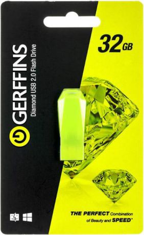 Gerffins Diamond 32Gb (зеленый)