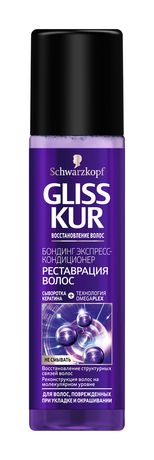 Schwarzkopf Gliss Kur Реновация волос Экспресс-кондиционер