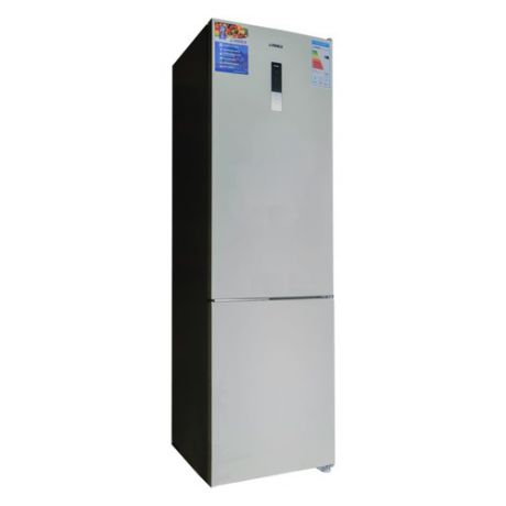 Холодильник REEX RF 20133 DNF H, двухкамерный, бежевый