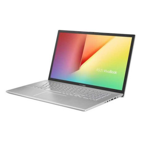 Ноутбук ASUS VivoBook X712FB-BX014T, 17.3", Intel Core i5 8265U 1.6ГГц, 8Гб, 1000Гб, 128Гб SSD, nVidia GeForce Mx110 - 2048 Мб, Windows 10, 90NB0L41-M00140, серебристый