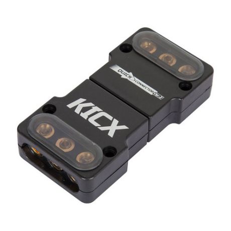 Коннектор Kicx Quick Connector ver.2 черный (упак.:1шт) (2041075)