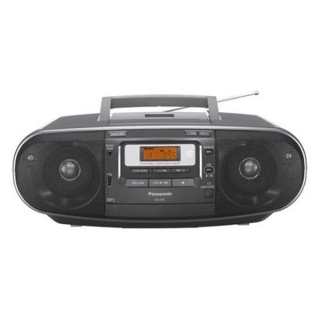 Аудиомагнитола PANASONIC RX-D55EE-K, черный