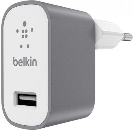 СЗУ Belkin универсальное USB 2,4А F8M731vf-GRY Grey