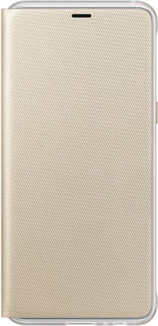 Чехол-книжка Samsung Neon Flip Cover Galaxy A8 Gold