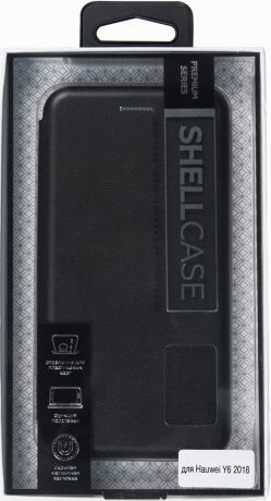 Чехол-книжка Smarterra ShellCase Huawei Y6 2018 Black