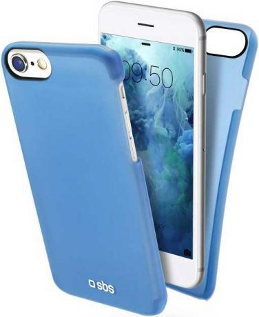 Клип-кейс SBS Apple iPhone 8 тонкий пластик Blue