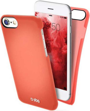 Клип-кейс SBS Apple iPhone 8 тонкий пластик Red