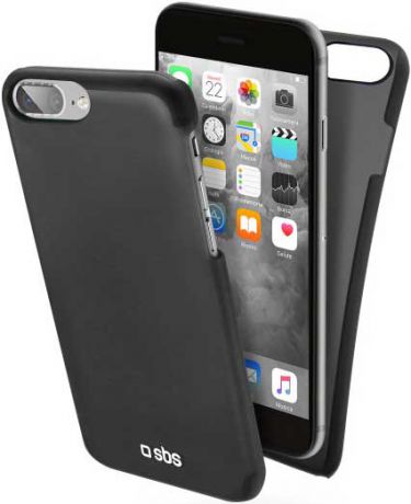 Клип-кейс SBS Apple iPhone 8 Plus тонкий пластик Black