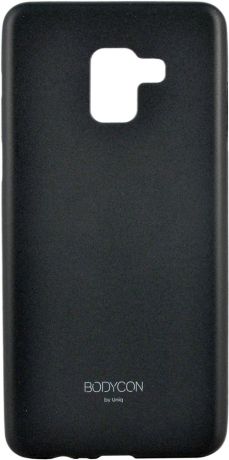 Клип-кейс Uniq Samsung Galaxy A8 Plus тонкий пластик Black