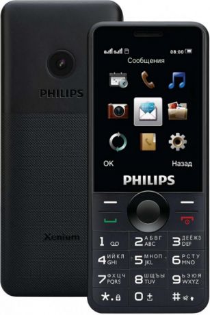 Мобильный телефон Philips Xenium E168 Dual sim Black