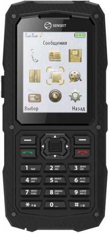 Мобильный телефон Senseit P210 Dual sim Black
