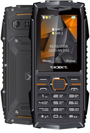 Мобильный телефон teXet TM-519R Dual sim Black